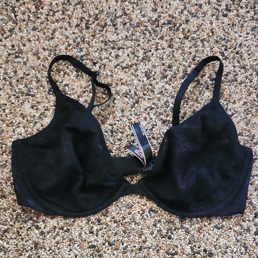 Victoria's Secret Vody By Victoria Balck Lace Bra, 36D